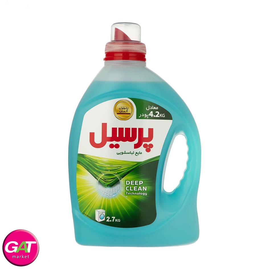 پرسیل مایع لباسشویی  Deep Clean آبی 2.7 کیلو