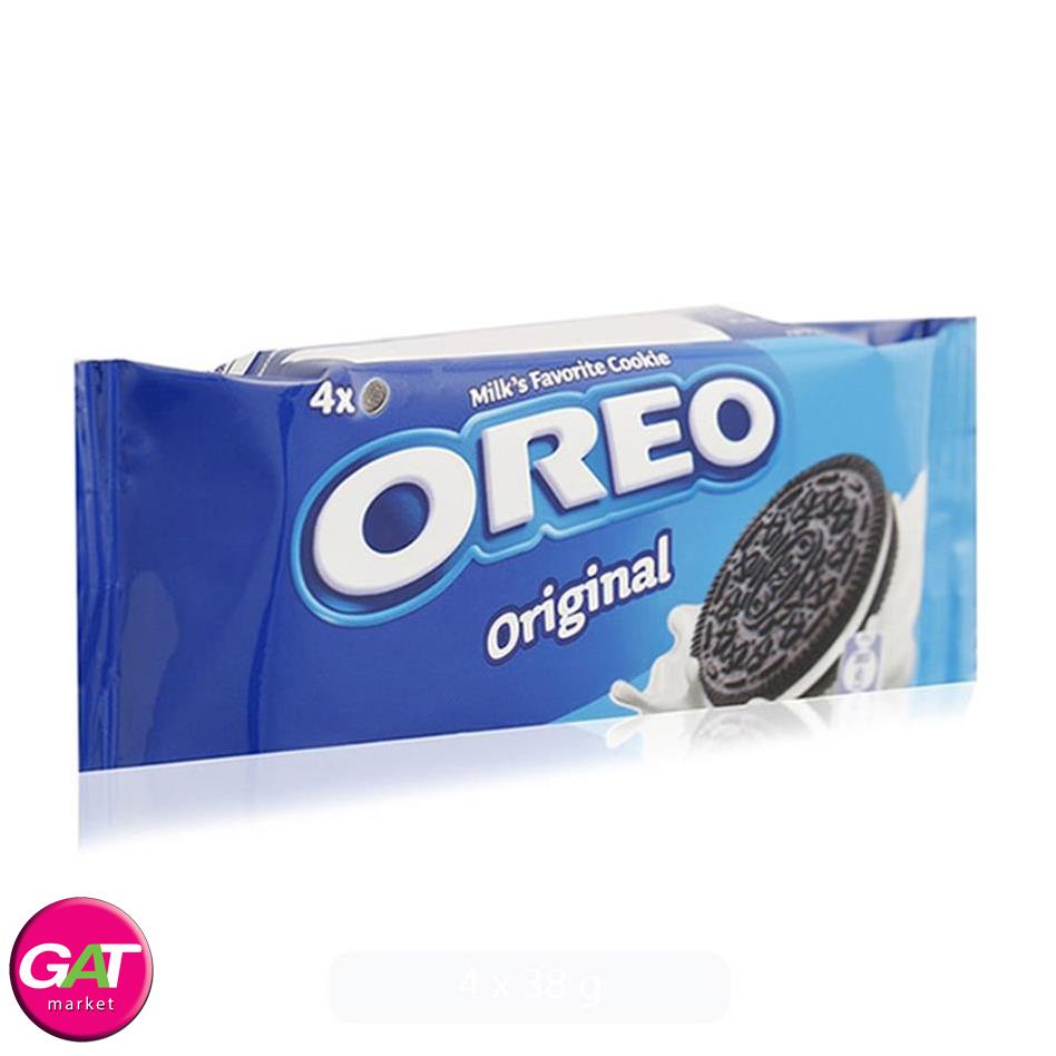 Oreo بیسکوییت کرمدار 4 عددی