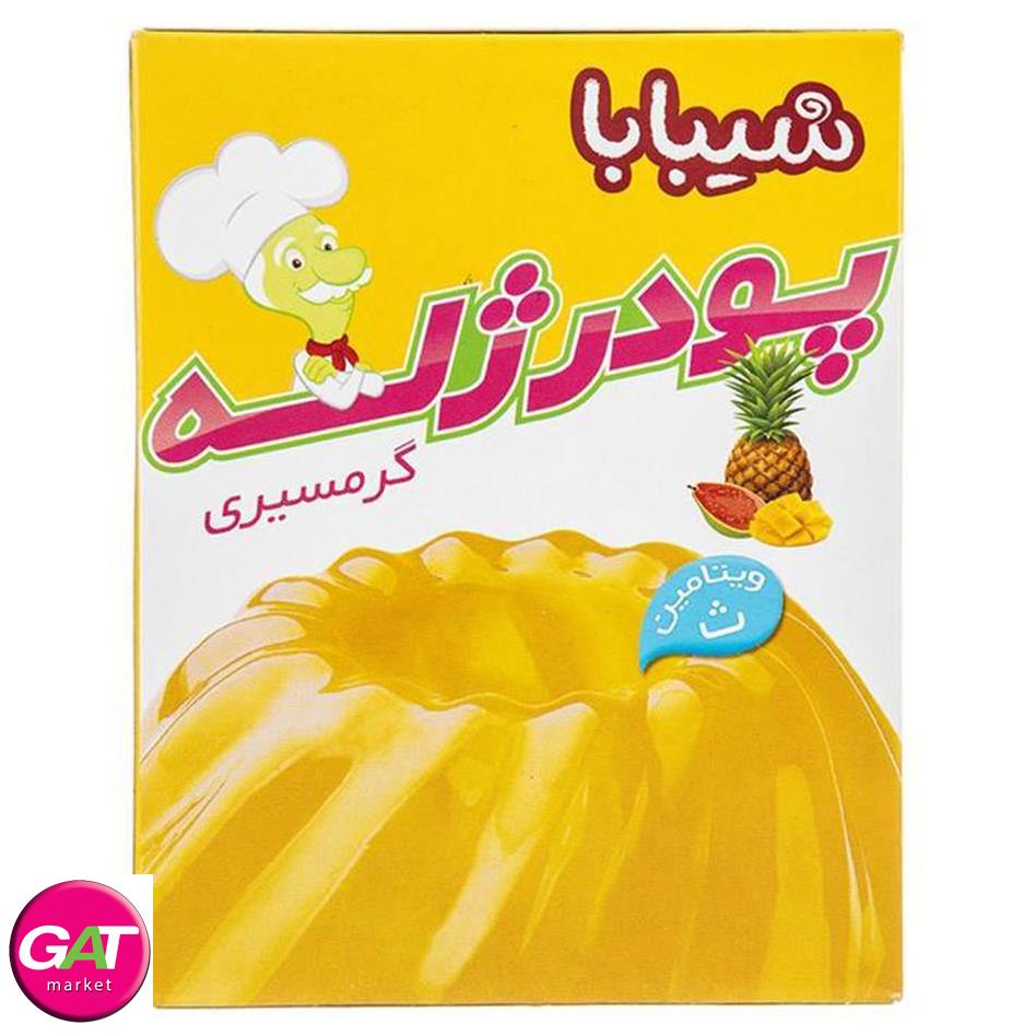 شیبابا پودر ژله 100 گرمی گرمسیری