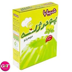 شیبابا پودر ژله 100 گرمی موهیتو