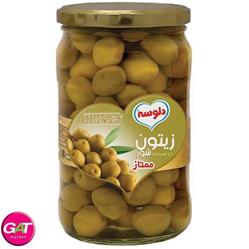 دلوسه زیتون شور با هسته ممتاز 680 گرمی