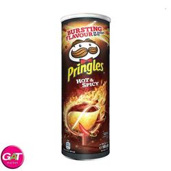 pringles چیپس تند و آتشین  165 گرمی