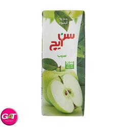 سن ایچ آبمیوه سیب بدون شکر افزوده 200 میل