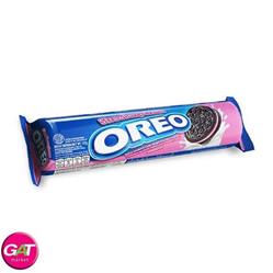 oreo بیسکویت شکلاتی با کرم توت فرنگی 133 گرمی