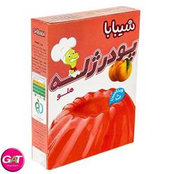 شیبابا پودر ژله 100 گرمی هلو